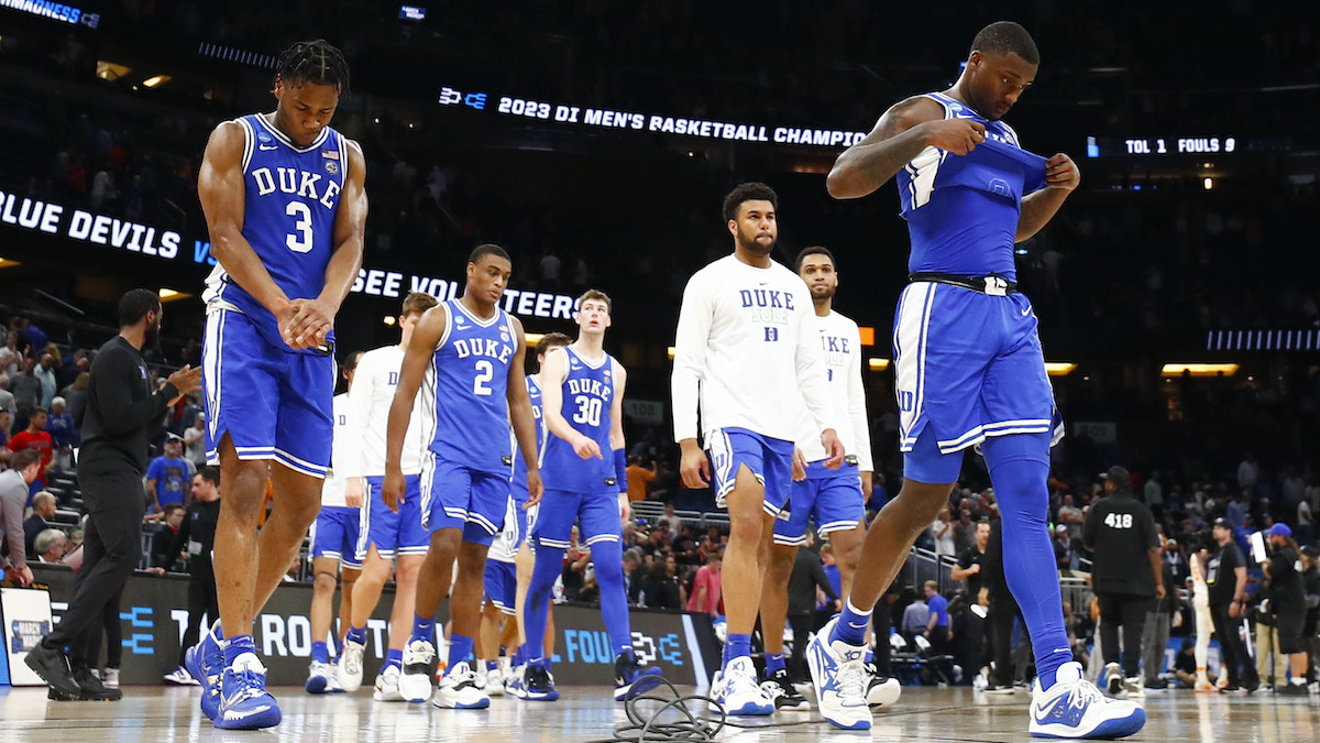 LOOK: UNC legend takes shot at Duke after loss to Tennessee in NCAA Tournament