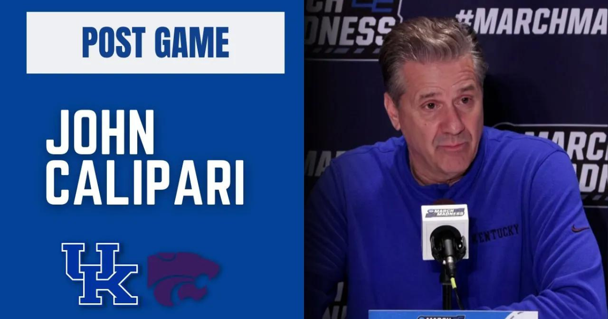 WATCH: John Calipari's Press Conference following Kansas State loss - On3