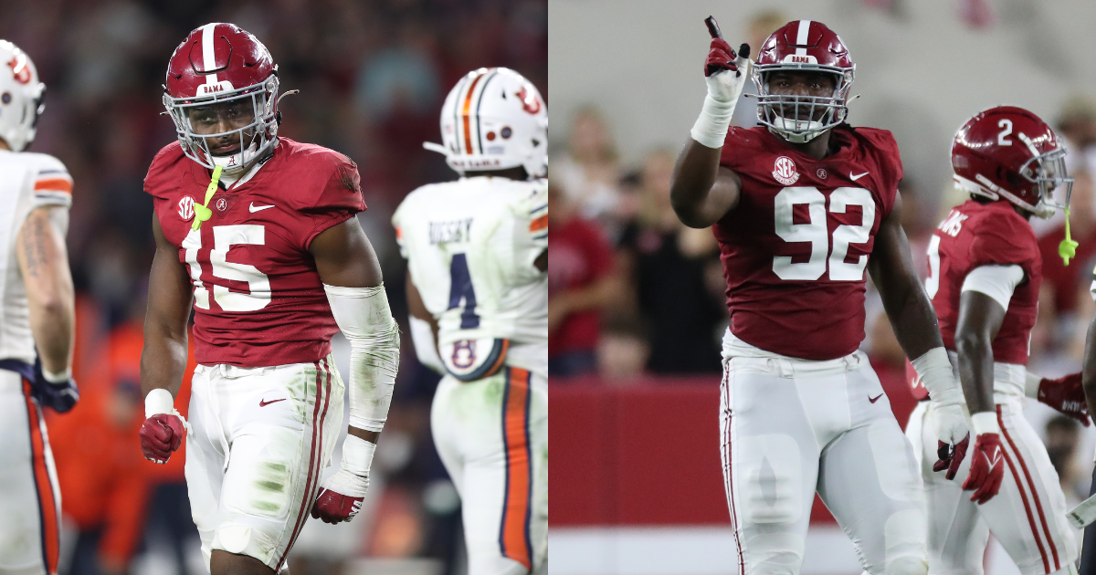 Alabama football: Keon Keeley gets Will Anderson Jr's number