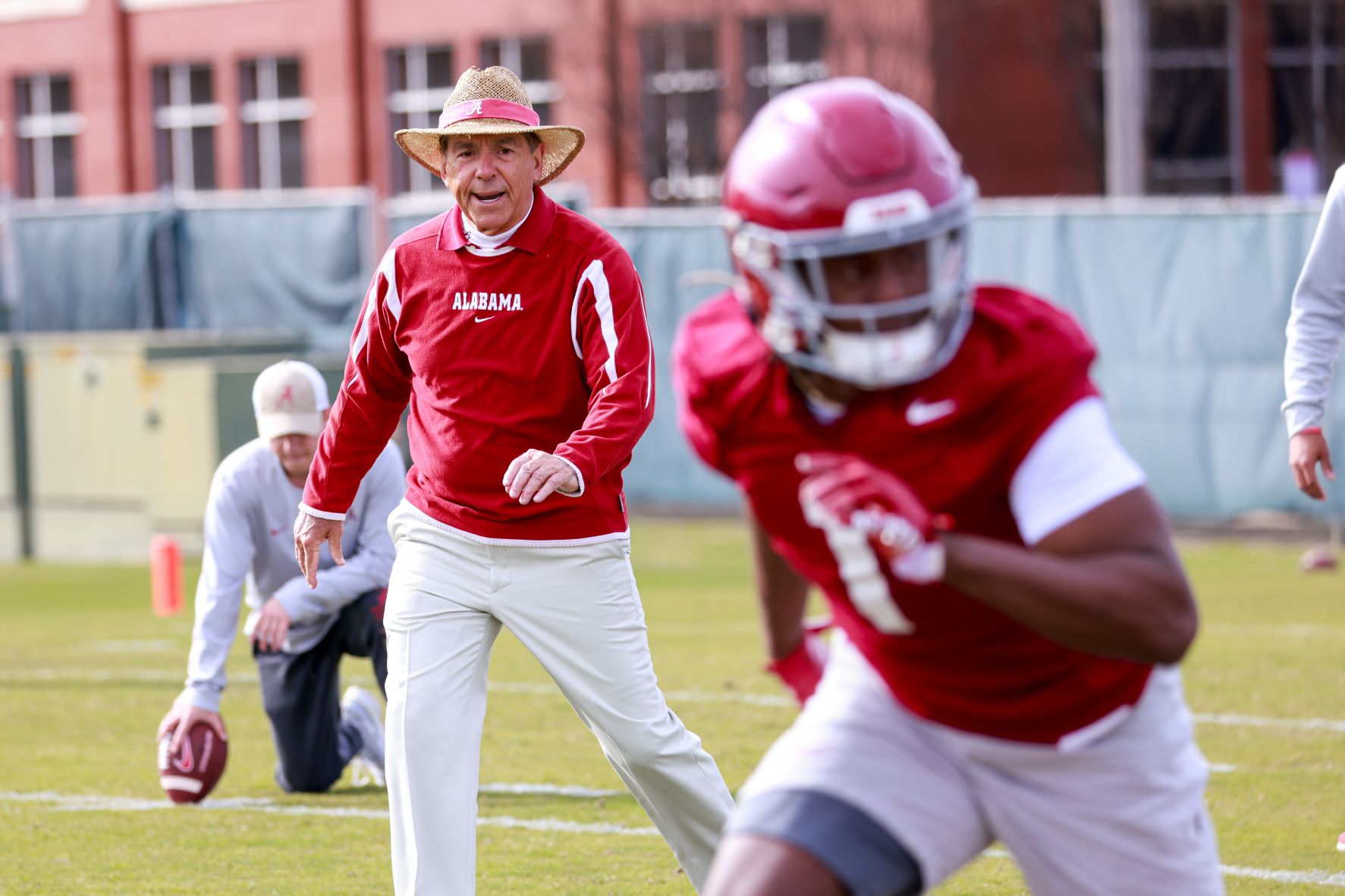 Nick Saban says inside linebackers are ‘competing well’ in spring practice