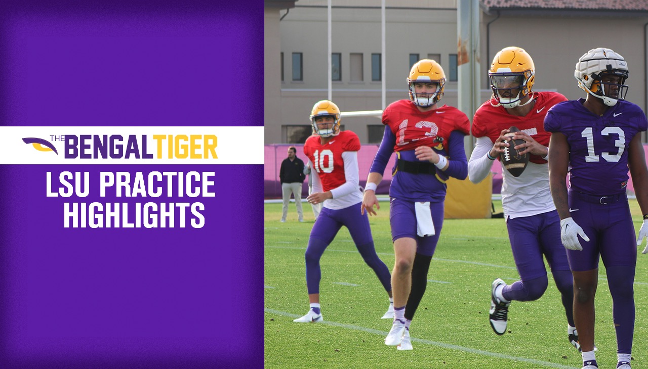 WATCH LSU Spring Practice No. 3 On3