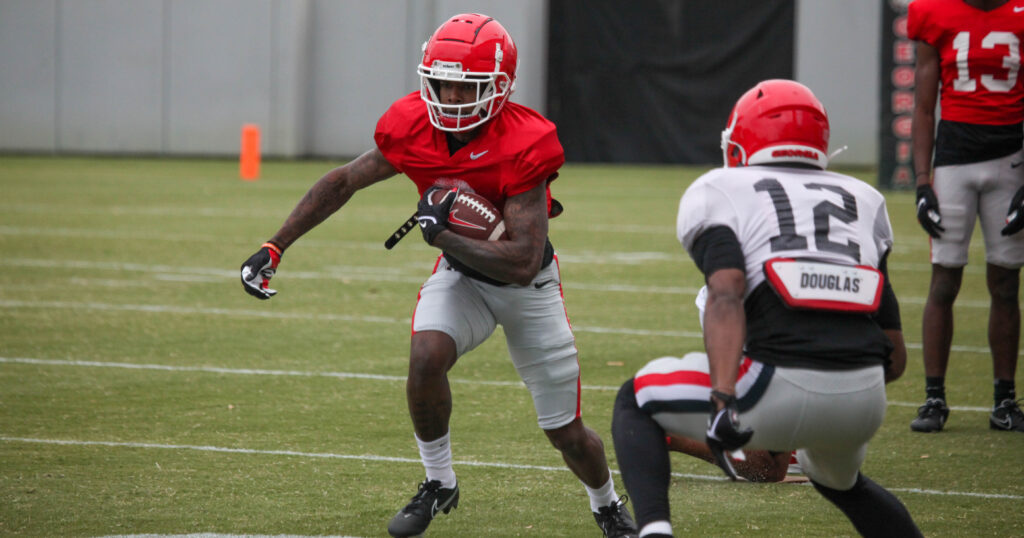 Georgia WR Dominic Lovett