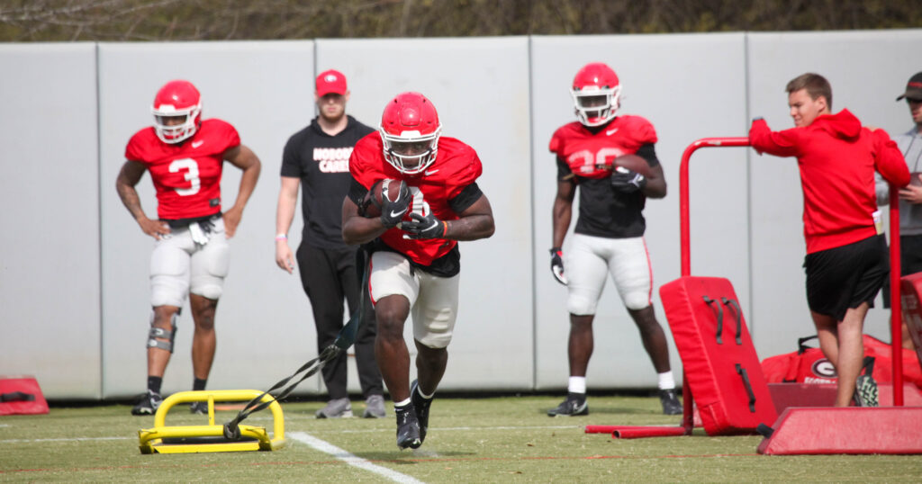 Roderick Robinson Georgia RB