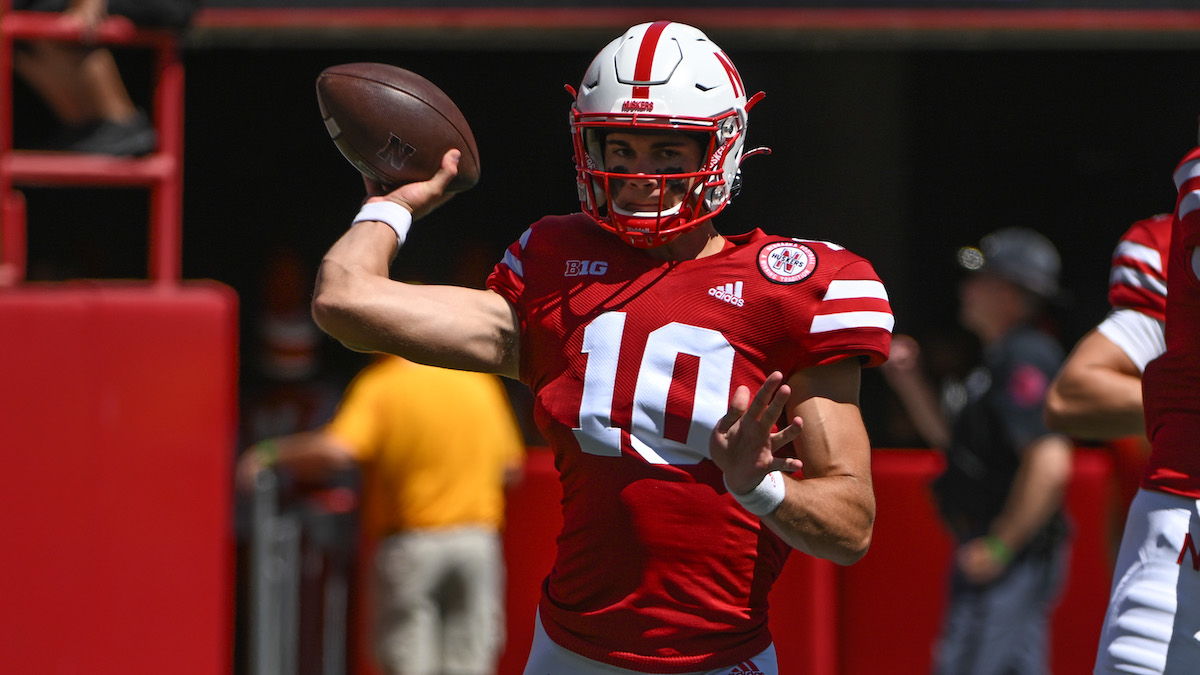 Heinrich Haarberg believes he can play any position for Nebraska