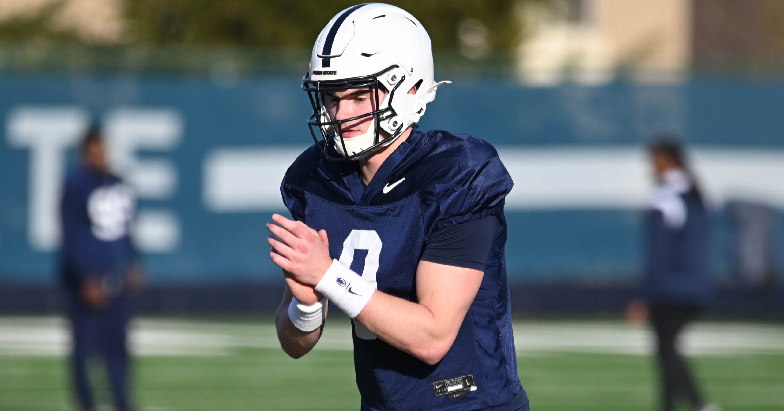 Penn State quarterback Beau Pribula