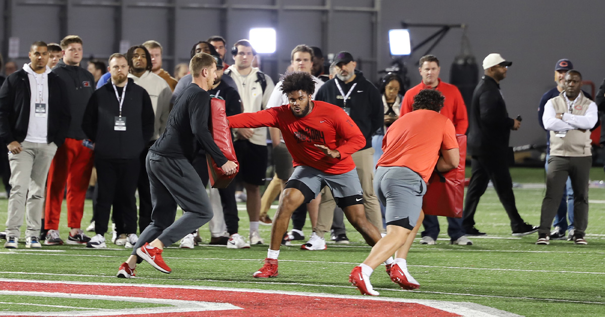 Testing results, measurements from Ohio State football pro day