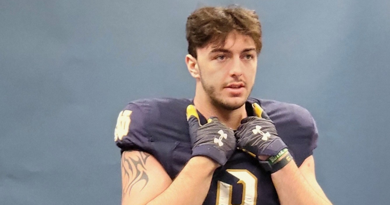 Newly offered 2025 EDGE Gus Ritchey describes his ‘amazing’ first Notre Dame visit