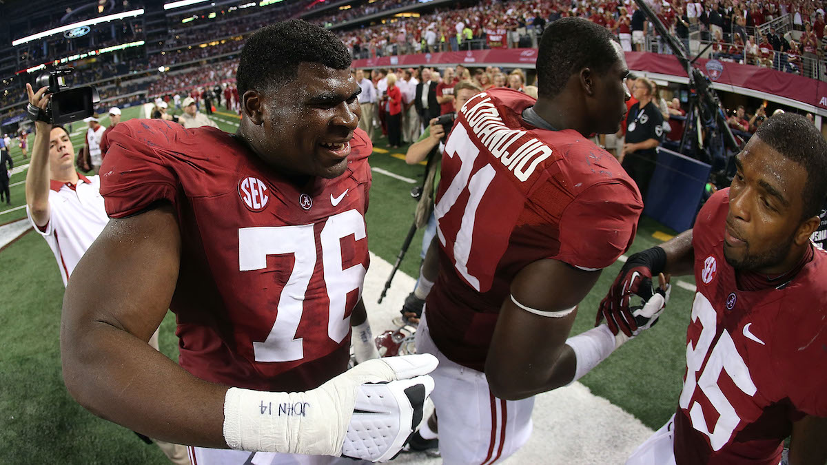 Former 1st round pick DJ Fluker shows off body transformation amid comeback  attempt. He will workout for teams at Alabama's pro day.. 