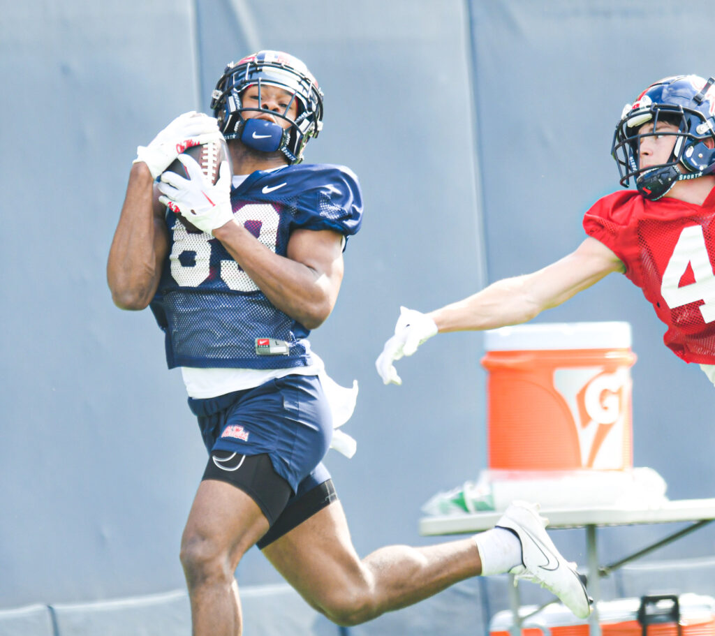 LOOK: Another peak inside Ole Miss spring football practices