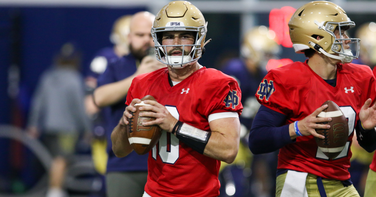 Friday 5: Why Marcus Freeman is not in a rush to name Notre Dame starting QB