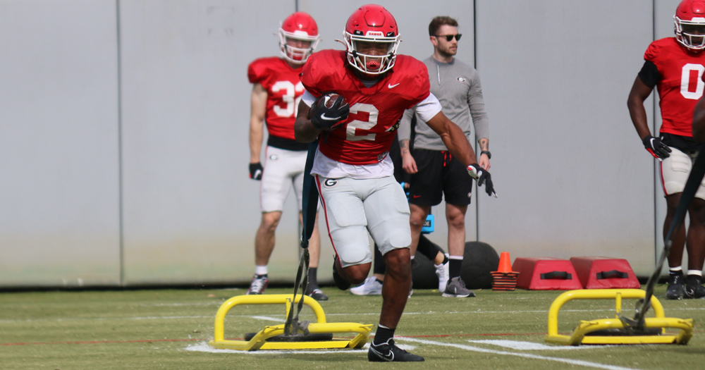 Emptying the Notebook:  Intel from week two of Georgia spring drills