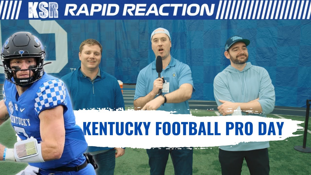 WATCH: Rapid Reaction from UK Pro Day
