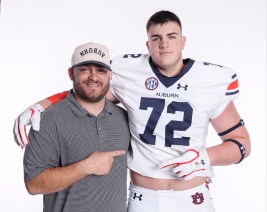 Big Virginia OL Mason ‘Moose’ Wade: ‘(Auburn) blew me away on the visit’