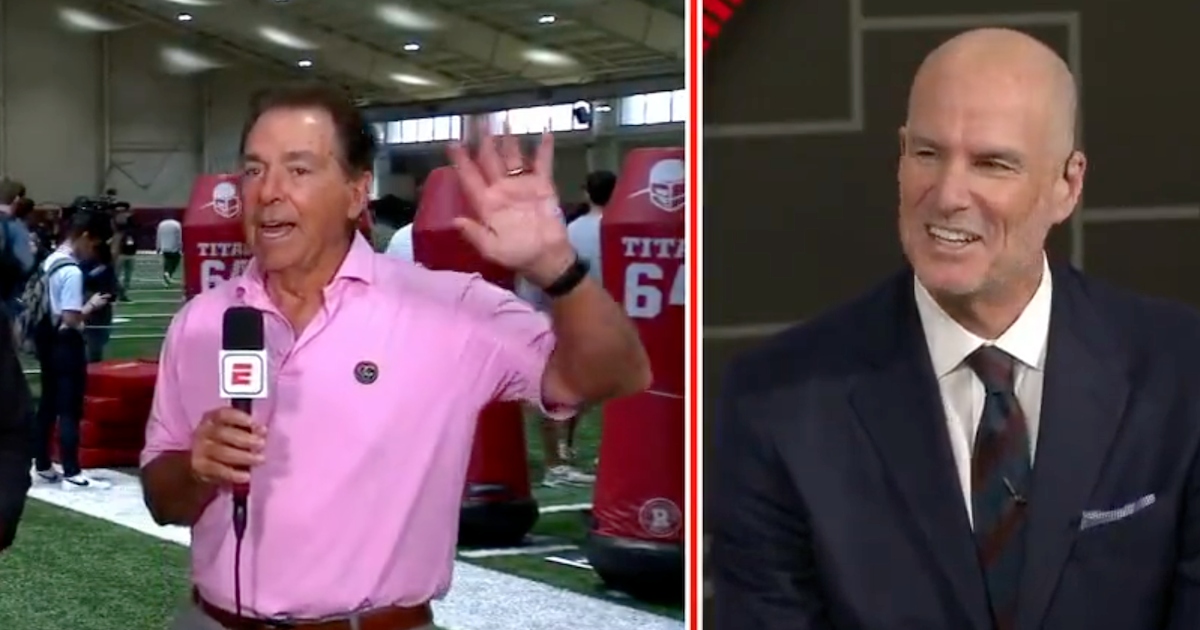 Nick Saban hilariously calls out Jay Bilas for ruining his NCAA ...