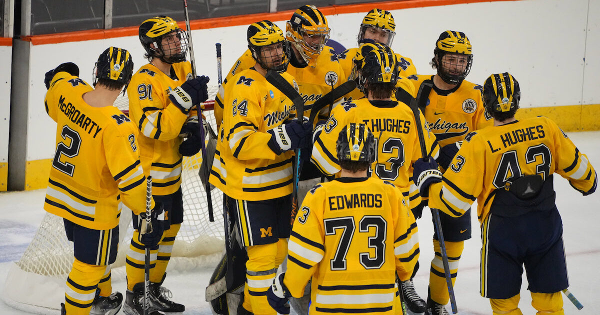 Michigan hockey falls again in the Frozen Four, losing 5-2 to Quinnipiac