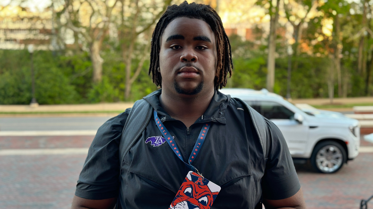 4-star OL Chauncey Gooden being recruited by Auburn QB signee Hank Brown