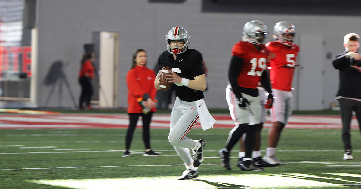 Making case for Kyle McCord to be Buckeyes starting quarterback