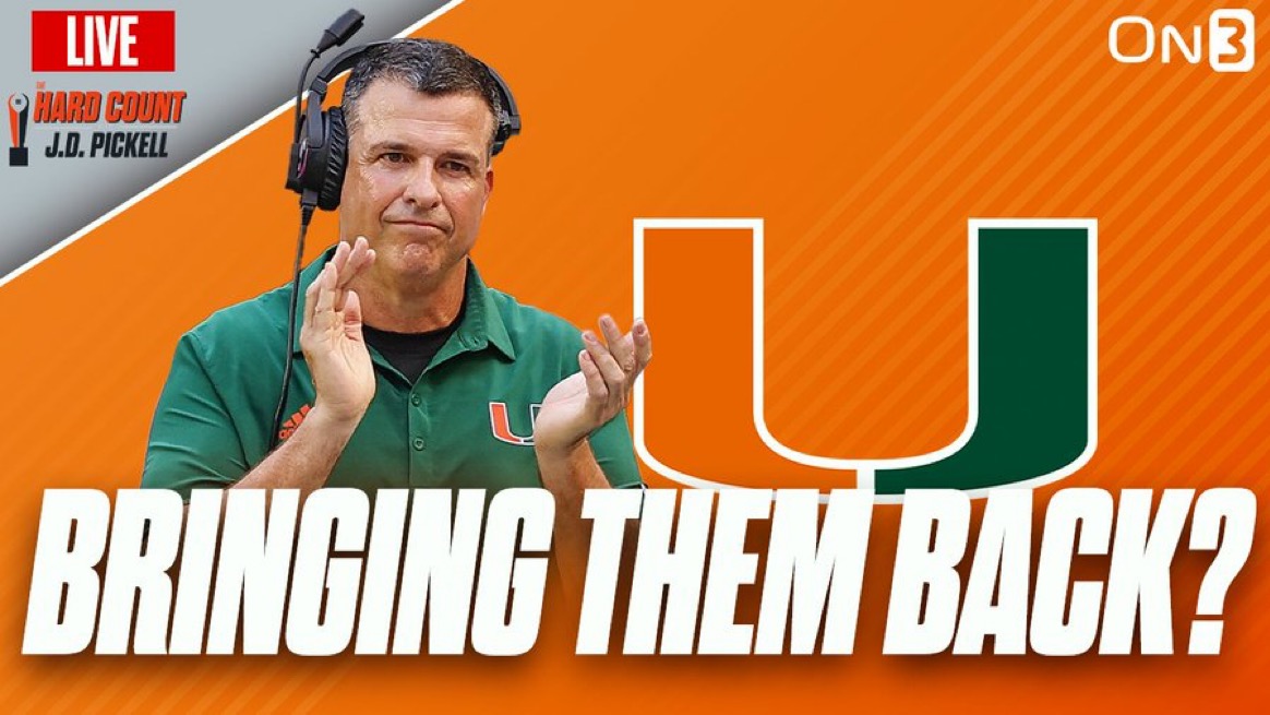 Miami coach Mario Cristobal joins J.D. Pickell, shares progress