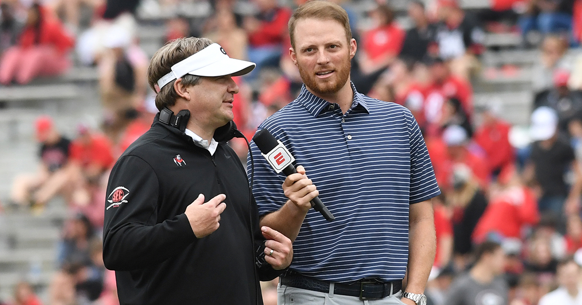 Greg McElroy talks golf in Alabama and his top college football