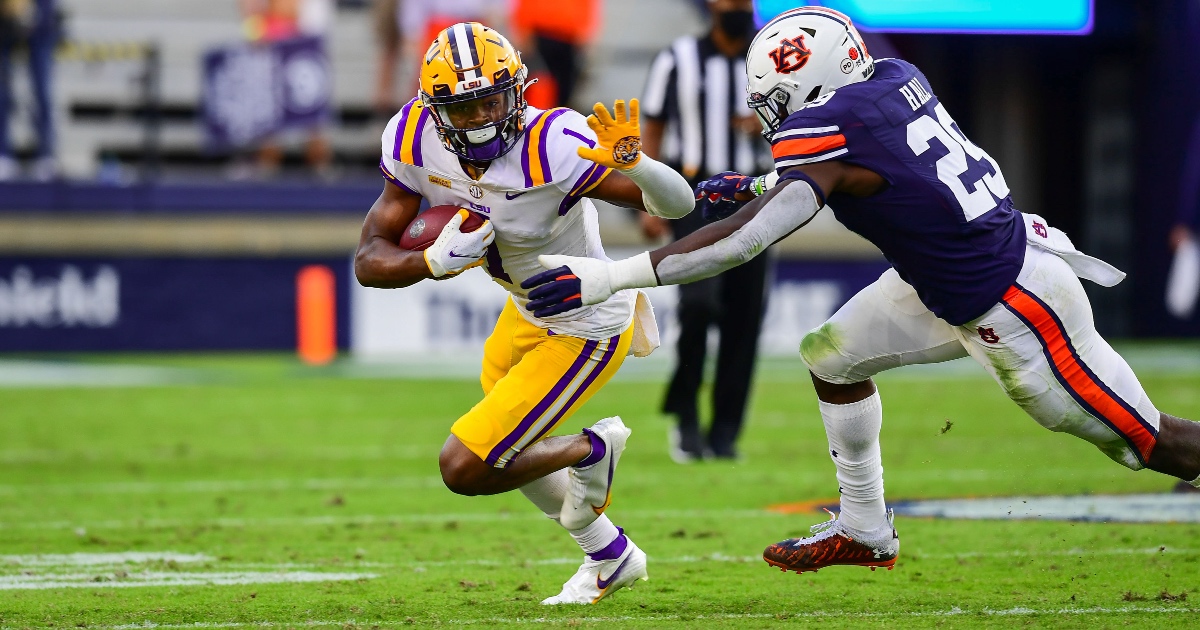 Kayshon Boutte not participating in testing at LSU Pro Day