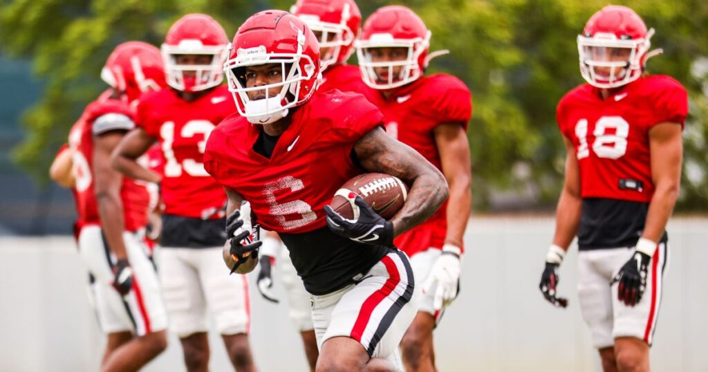 Georgia WR Dominic Lovett