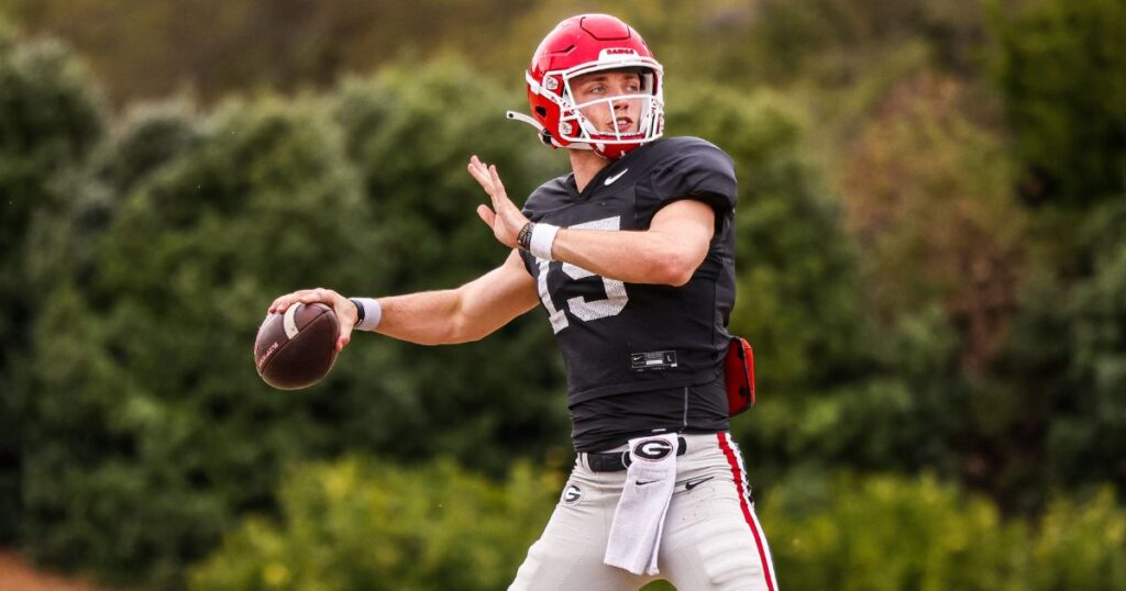 Georgia QB Carson Beck