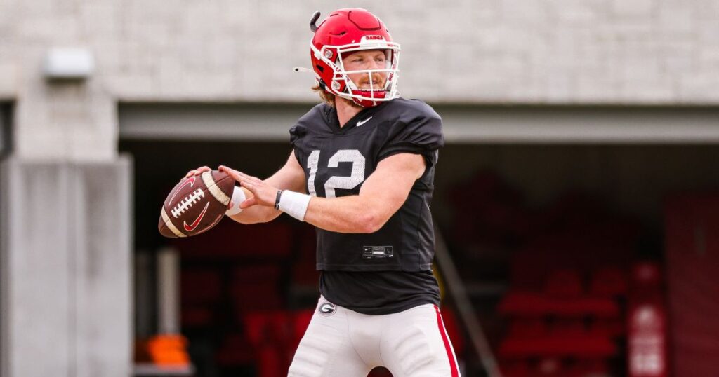 Georgia QB Brock Vandagriff