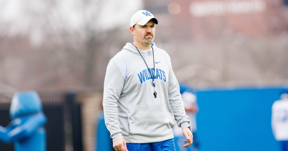 WATCH: Brad White, Kentucky Defensive Line after Spring Practice No. 8