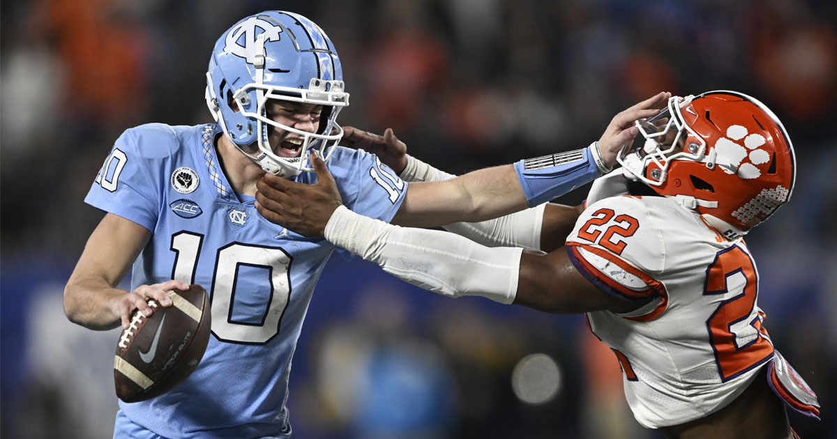 UNC offensive lineman Corey Gaynor opens up on relationship with quarterback Drake Maye