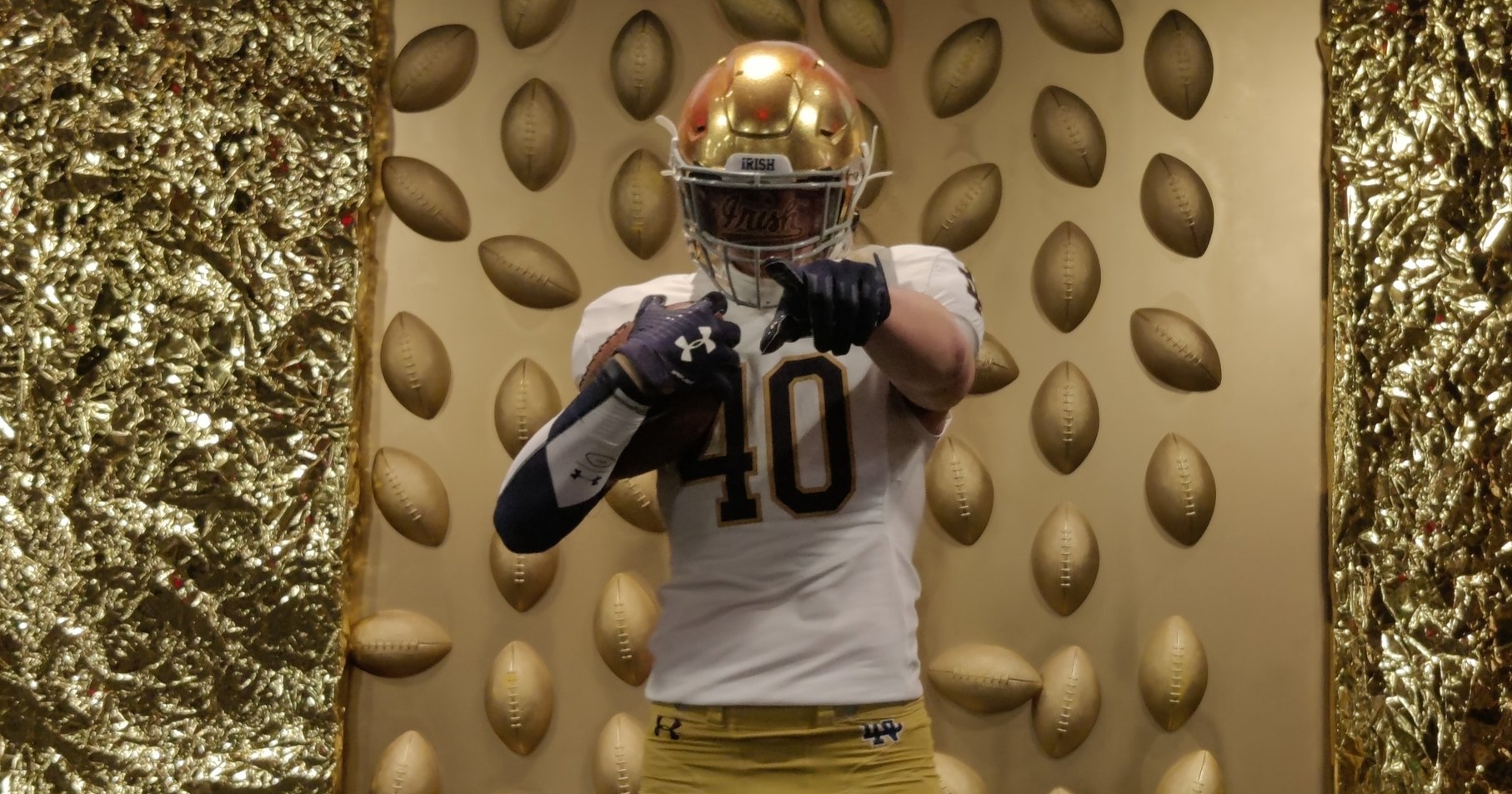 2025 linebacker target Dominik Hulak details first Notre Dame recruiting visit