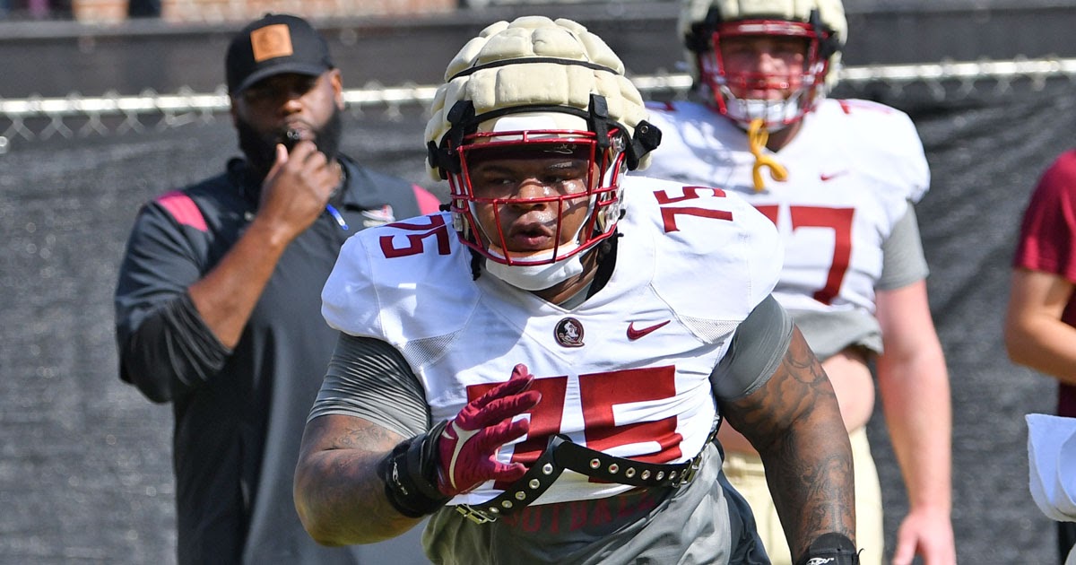 ‘The competition here is amazing’ … OL transfer Keiondre Jones loving Florida State spring drills