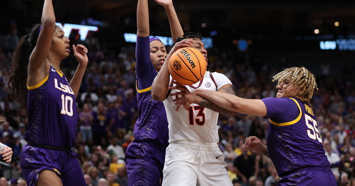 LSU hit with controversial technical foul in Final Four vs. Virginia Tech