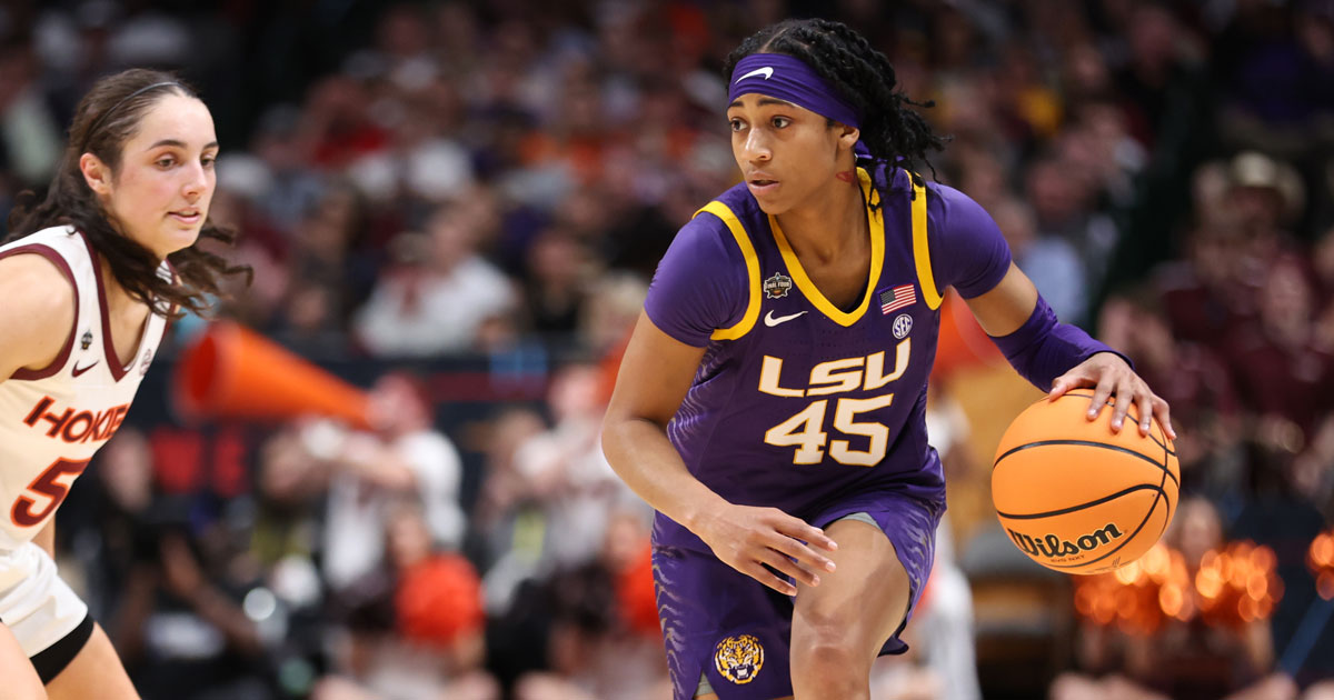 LSU players explain second-half surge to win Final Four showdown vs. Virginia Tech