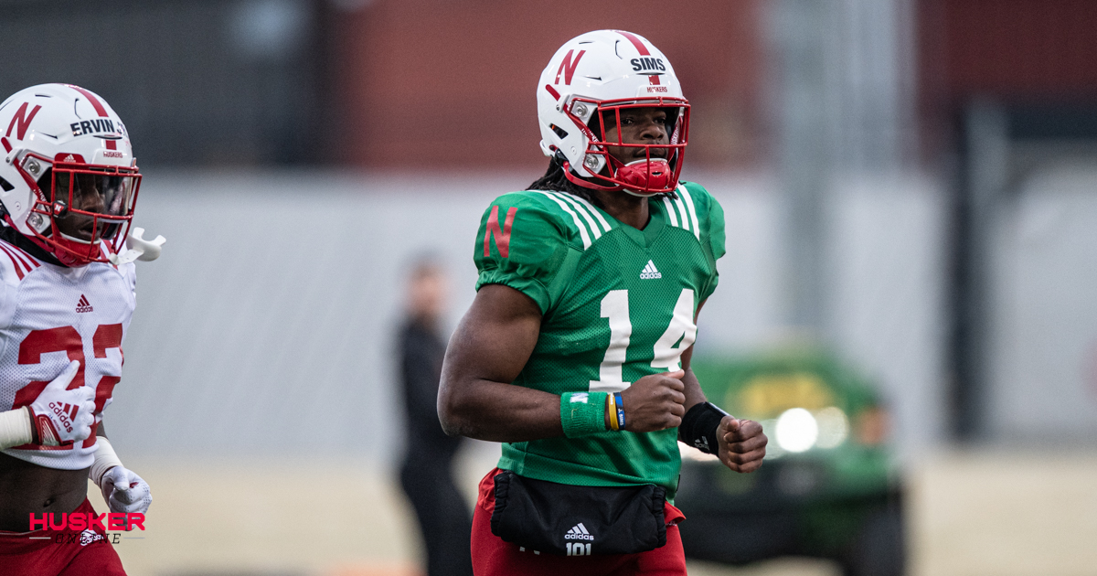 Jeff Sims Runs Over Defender, Scores First TD Of Nebraska Career In ...