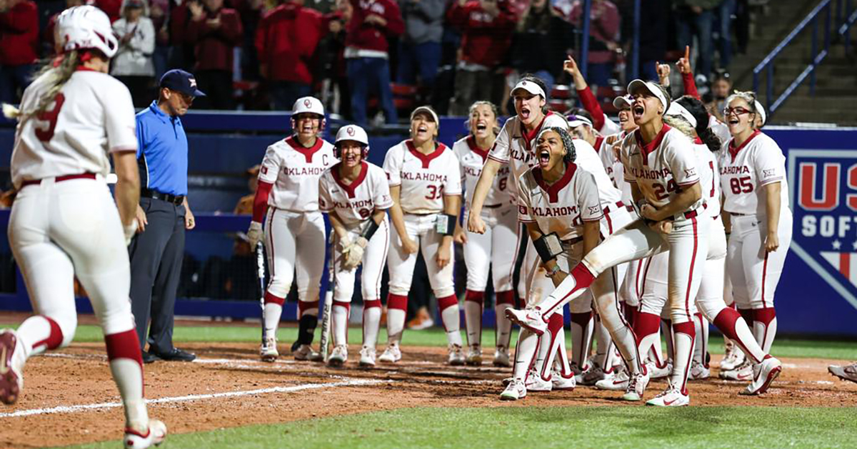 Oklahoma Sooners: Softball & Baseball open Big 12 play - Crimson