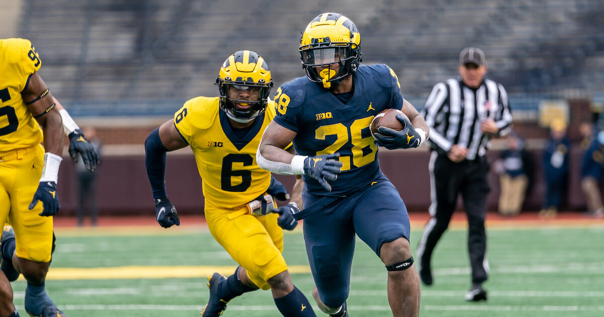 Michigan football has a three-headed monster at running back