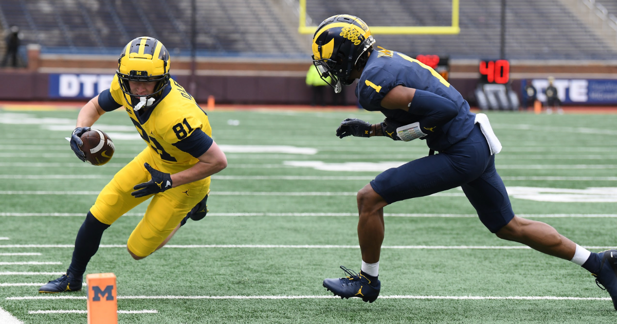 Michigan football Spring game proof Peyton O'Leary can impact