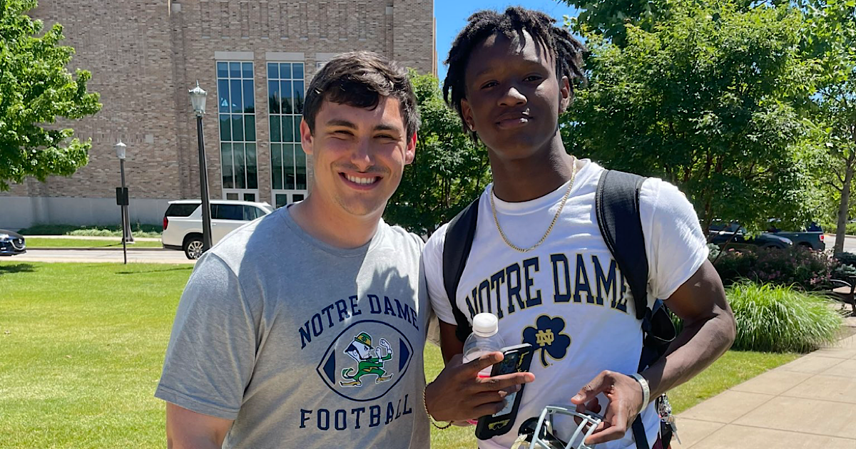 2024 linebacker target sets Notre Dame visit for Blue-Gold Game weekend