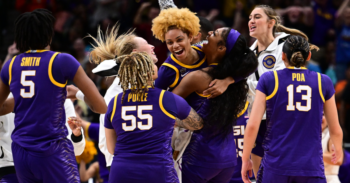 Lsu Claims First Womens Basketball National Championship In School History With 102 85 Victory