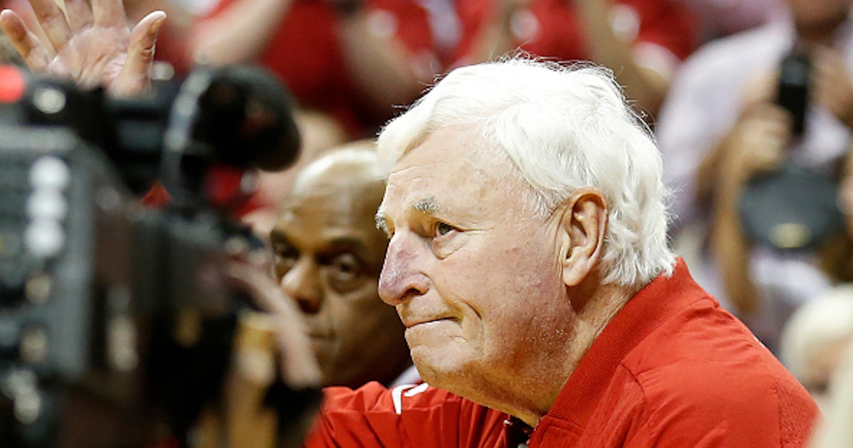 Legendary former Indiana coach Bob Knight admitted to hospital
