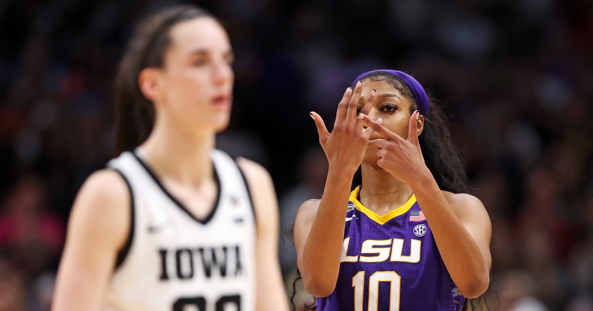 Paul Finebaum addresses the end of LSU vs. Iowa, Angel Reese’s taunt of Caitlin Clark