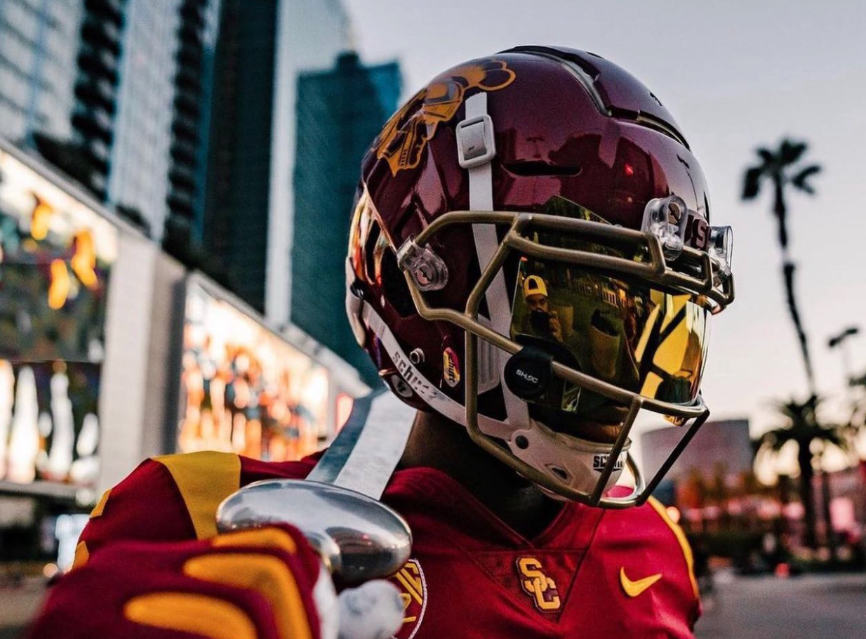 JC CB Sione Laulea "Booked" for April 15 USC Spring Game