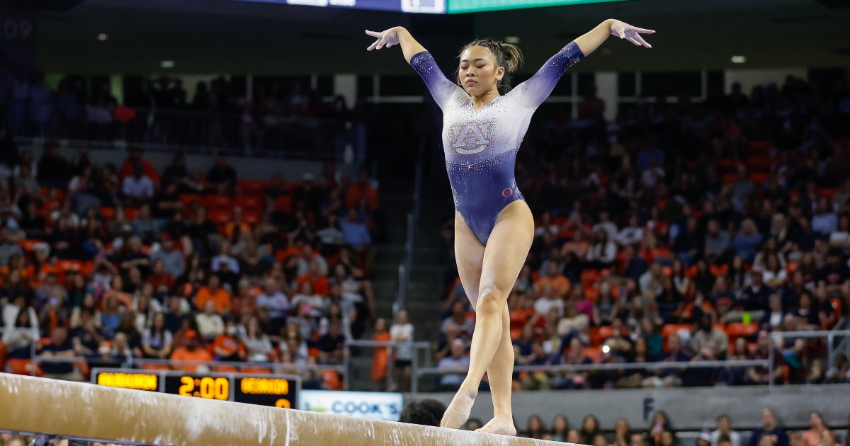 Suni Lee announces end to her Auburn career, citing health issues - On3