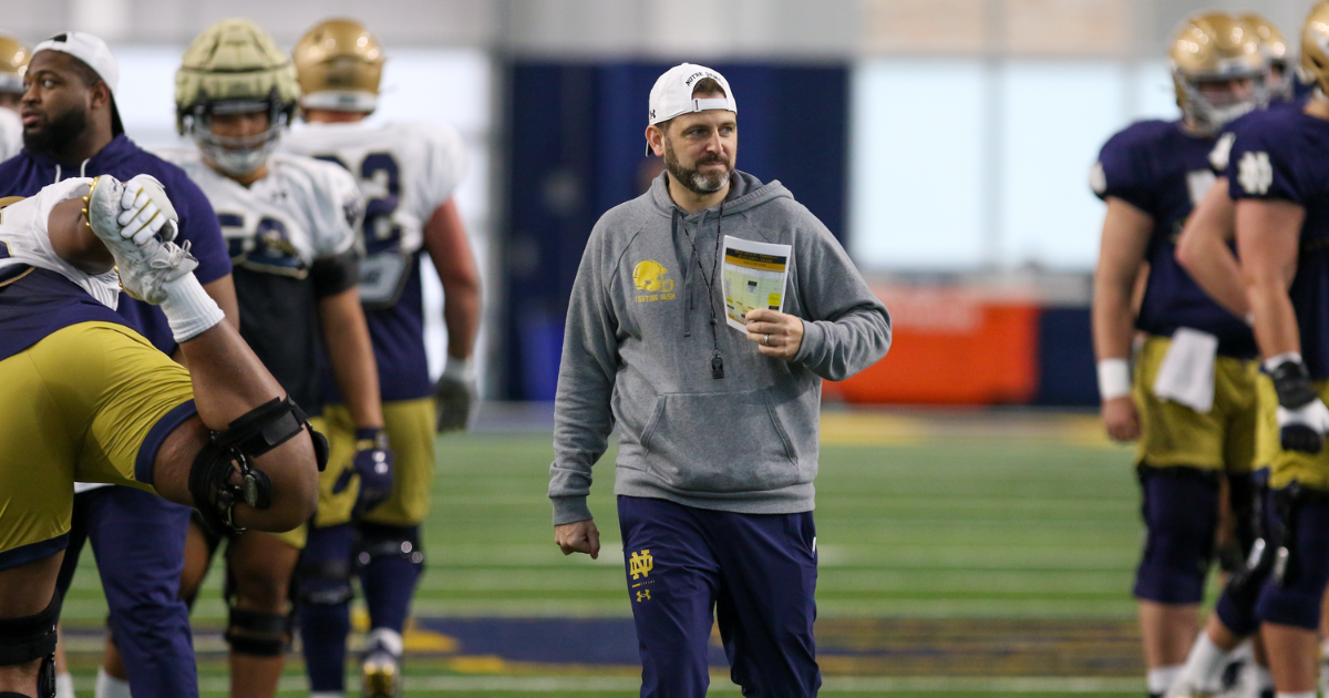 Marcus Prior Prior Marcus Freeman tie helped bring Marty Biagi to Notre Dame