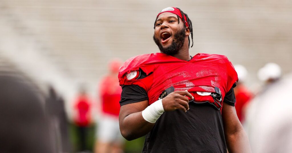 Georgia OL Sedrick Van Pran