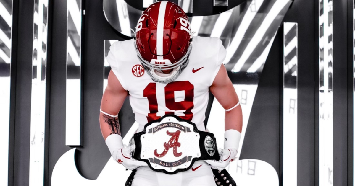 Big Ten TE Commit Eric Karner Details Alabama Offer And Visit: "It ...