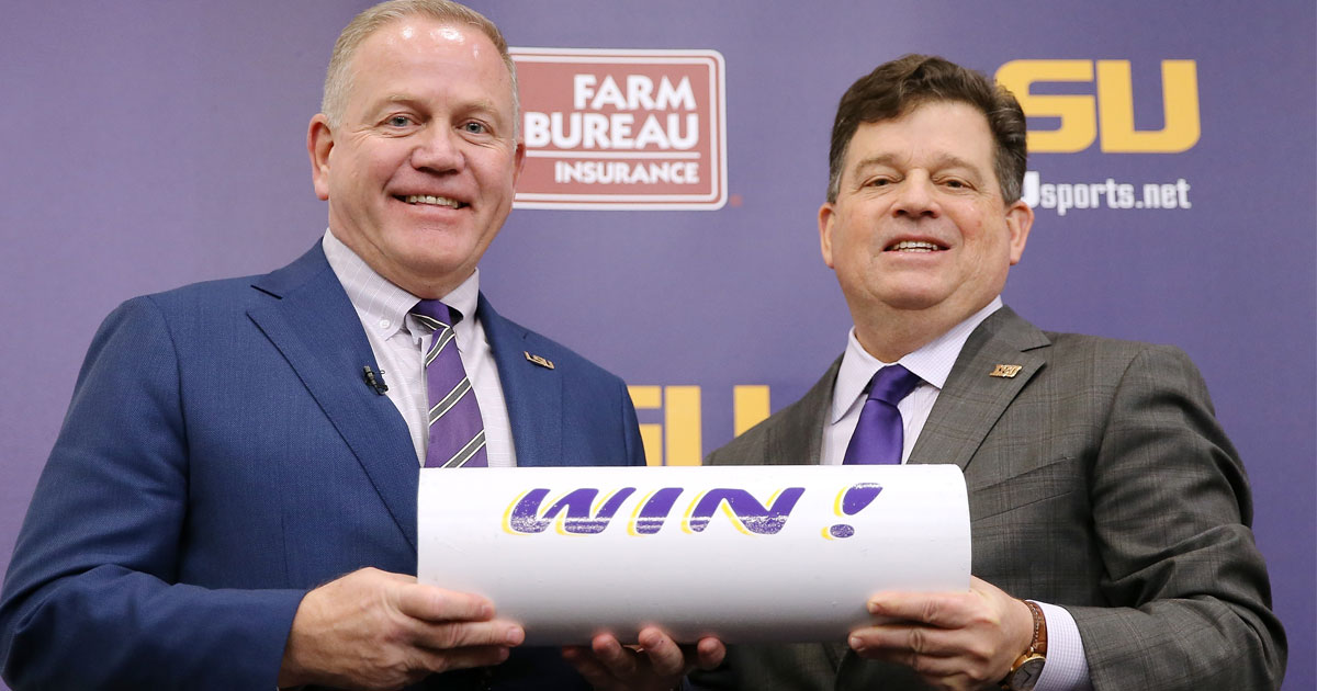 Paul Finebaum calls Scott Woodward the ‘unsung hero’ of college sports after LSU wins title