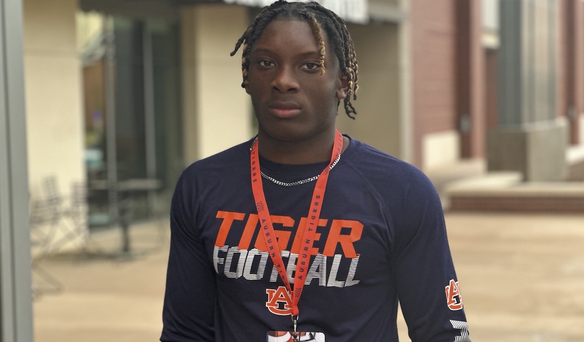 4-star RB Alvin Henderson spends the day with Cadillac at Auburn, will return next week