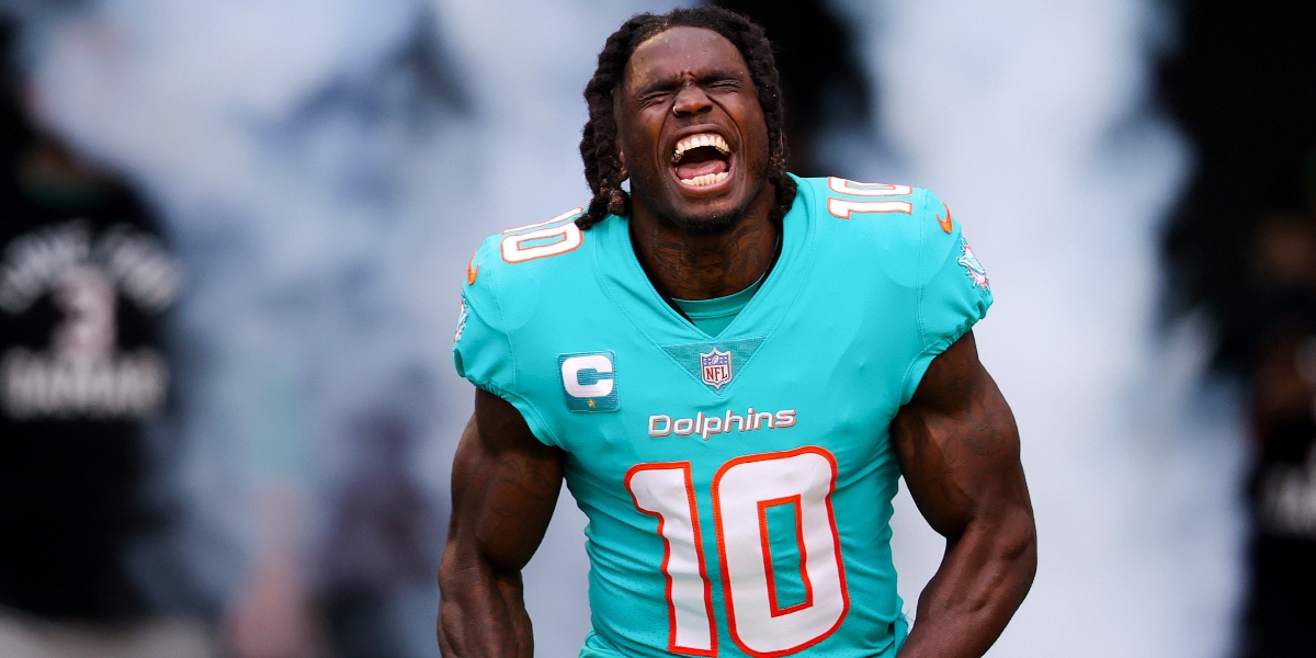 tyreek hill miami dolphins number