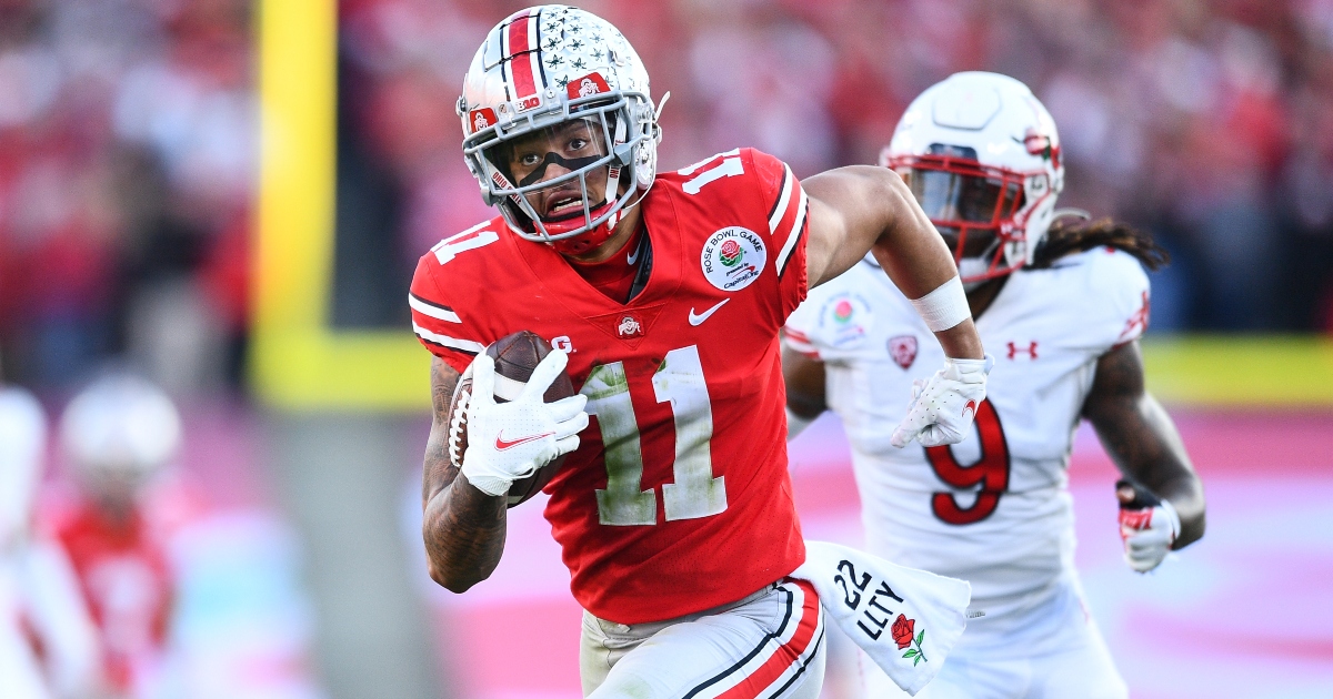 With the No. 20 pick of the 2023 NFL Draft, the Seattle Seahawks pick Ohio  State WR Jaxon Smith-Njigba.